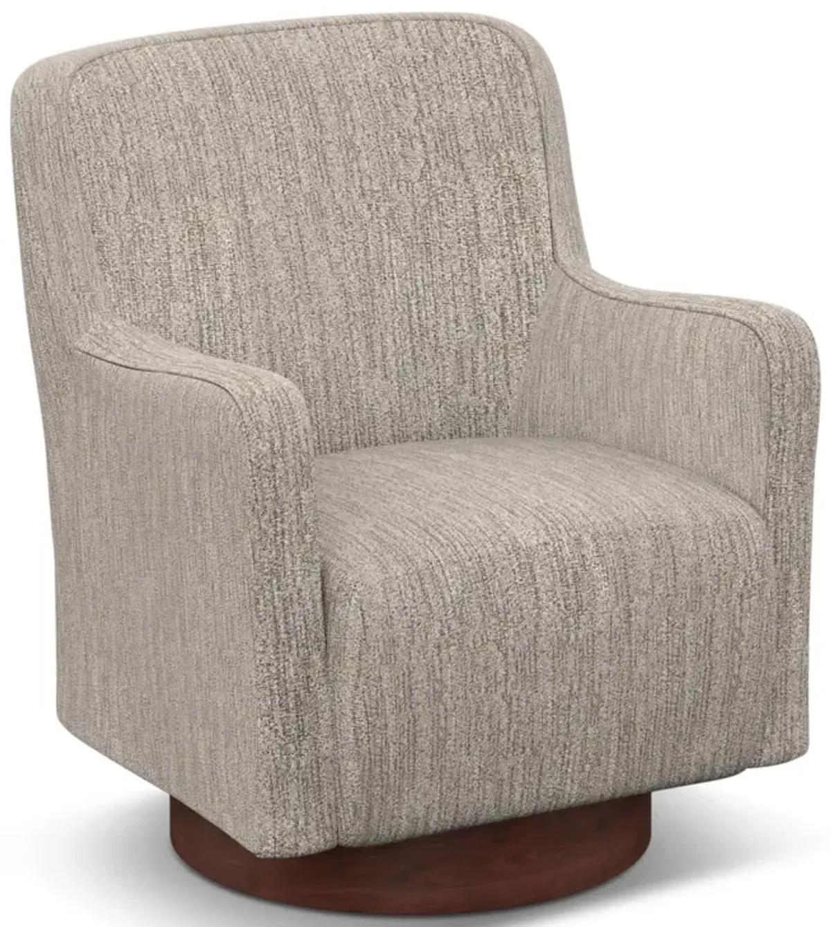 Gemmy Swivel Chair - Tan