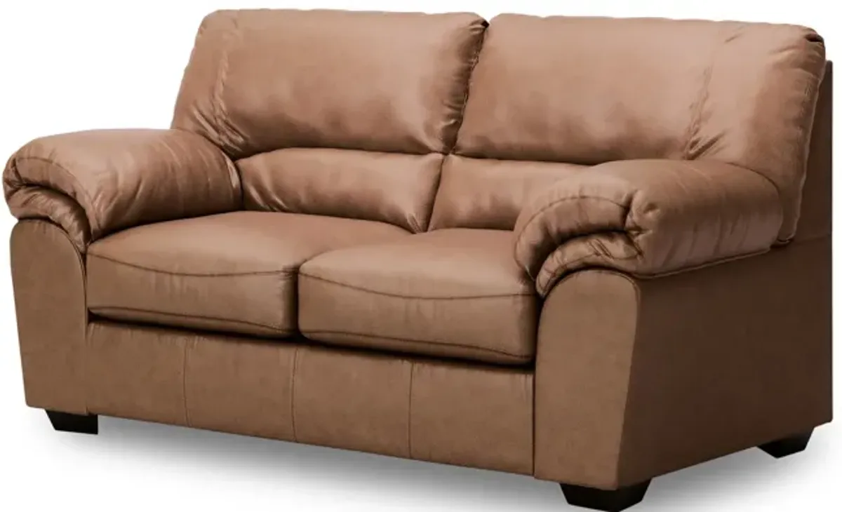 Zola Loveseat - Caramel