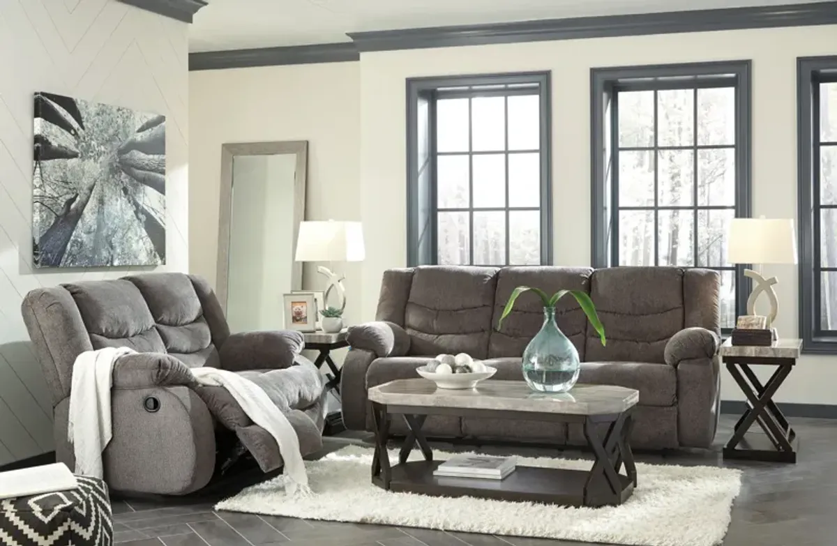 Plante Reclining Sofa - Gray