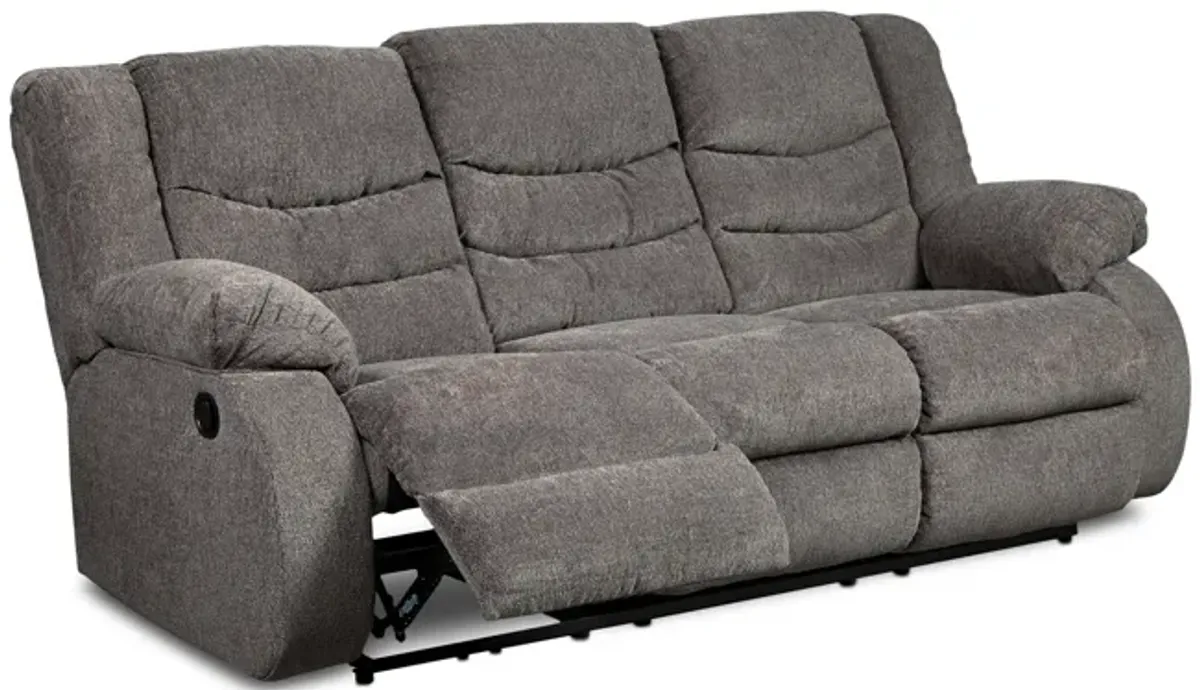 Plante Reclining Sofa - Gray