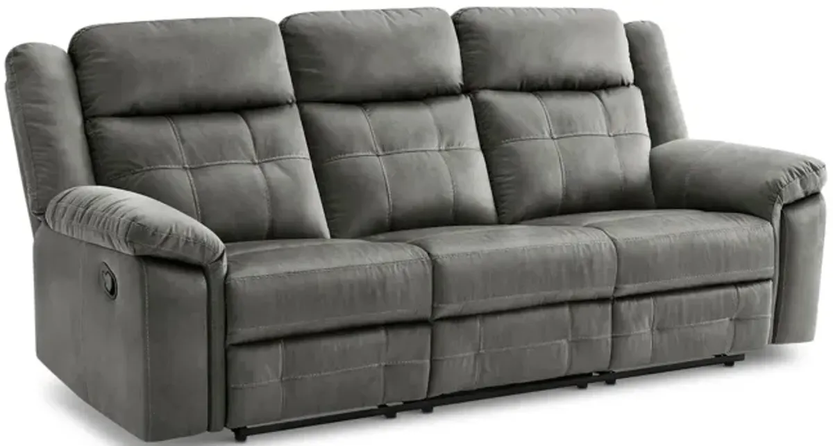 Hector Reclining Sofa - Grey