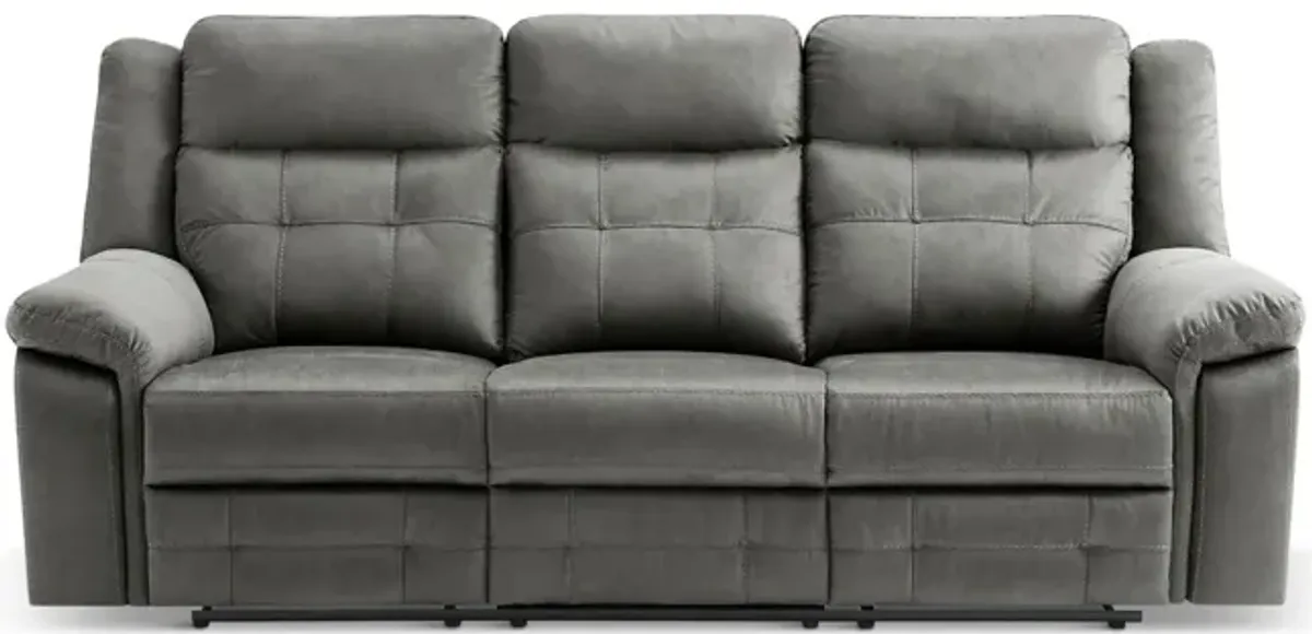 Hector Reclining Sofa - Grey