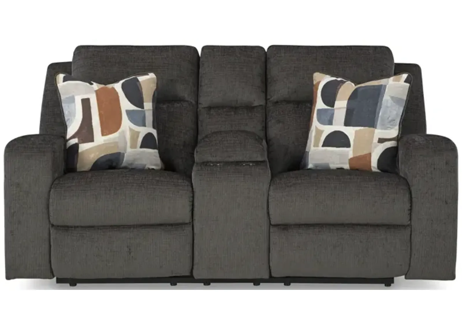 Lindy Reclining Loveseat with Console