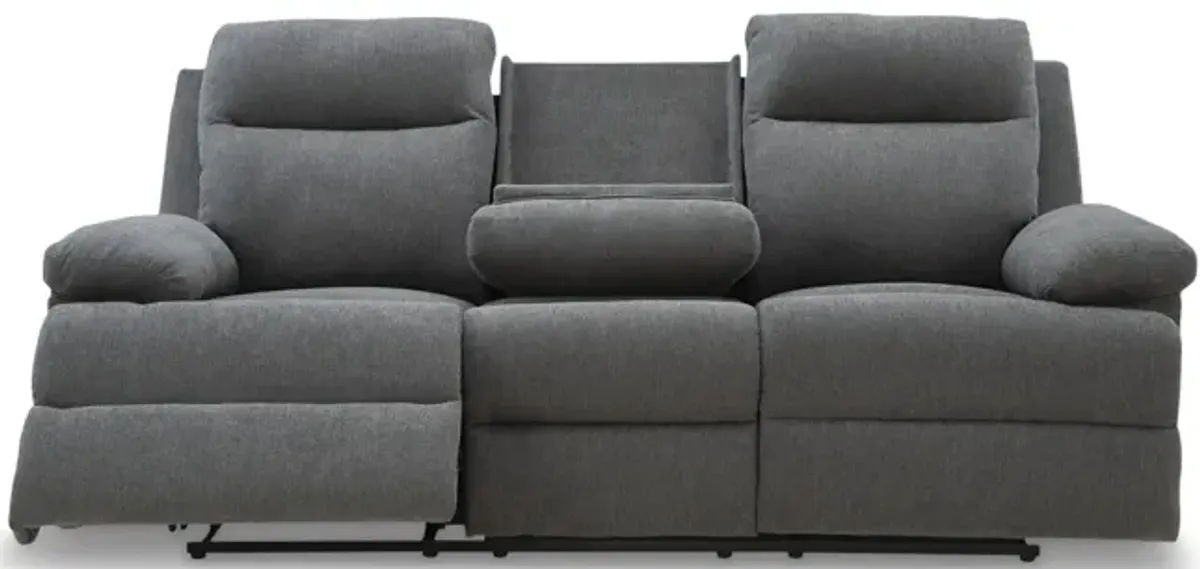 Stanton Reclining Sofa - Charcoal