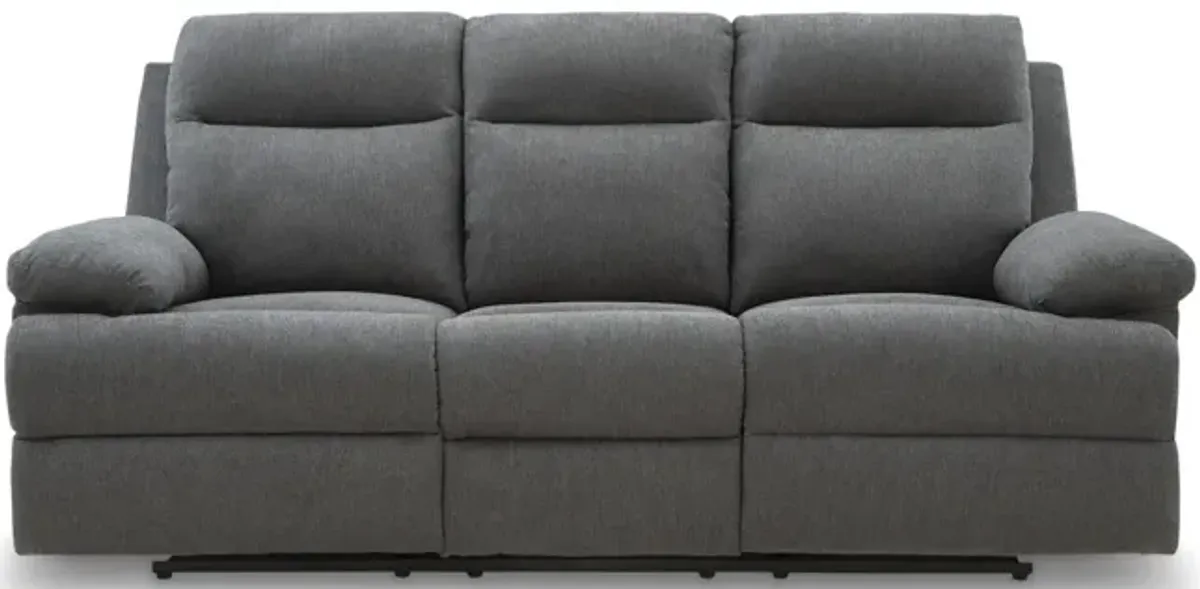 Stanton Reclining Sofa - Charcoal