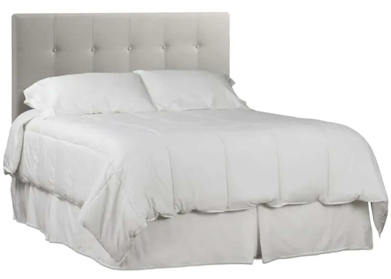 Avery Light Grey Headboard - Queen