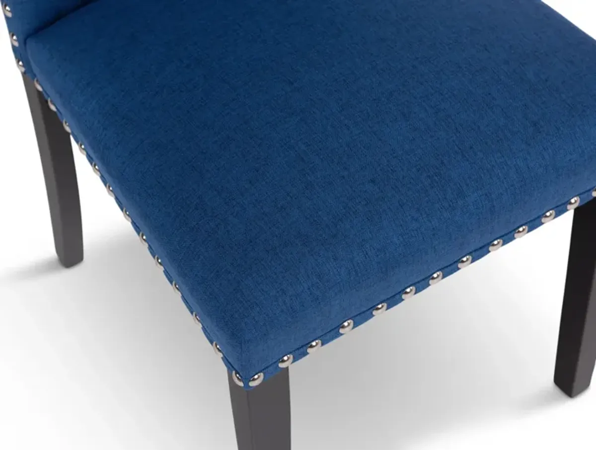 Camelback Dining Chair - Blue