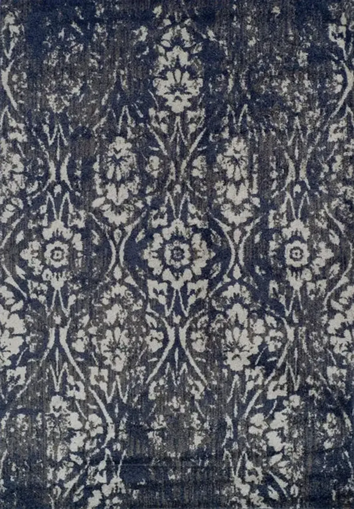 Gala Navy Area Rug - 4 11  X 7 0 