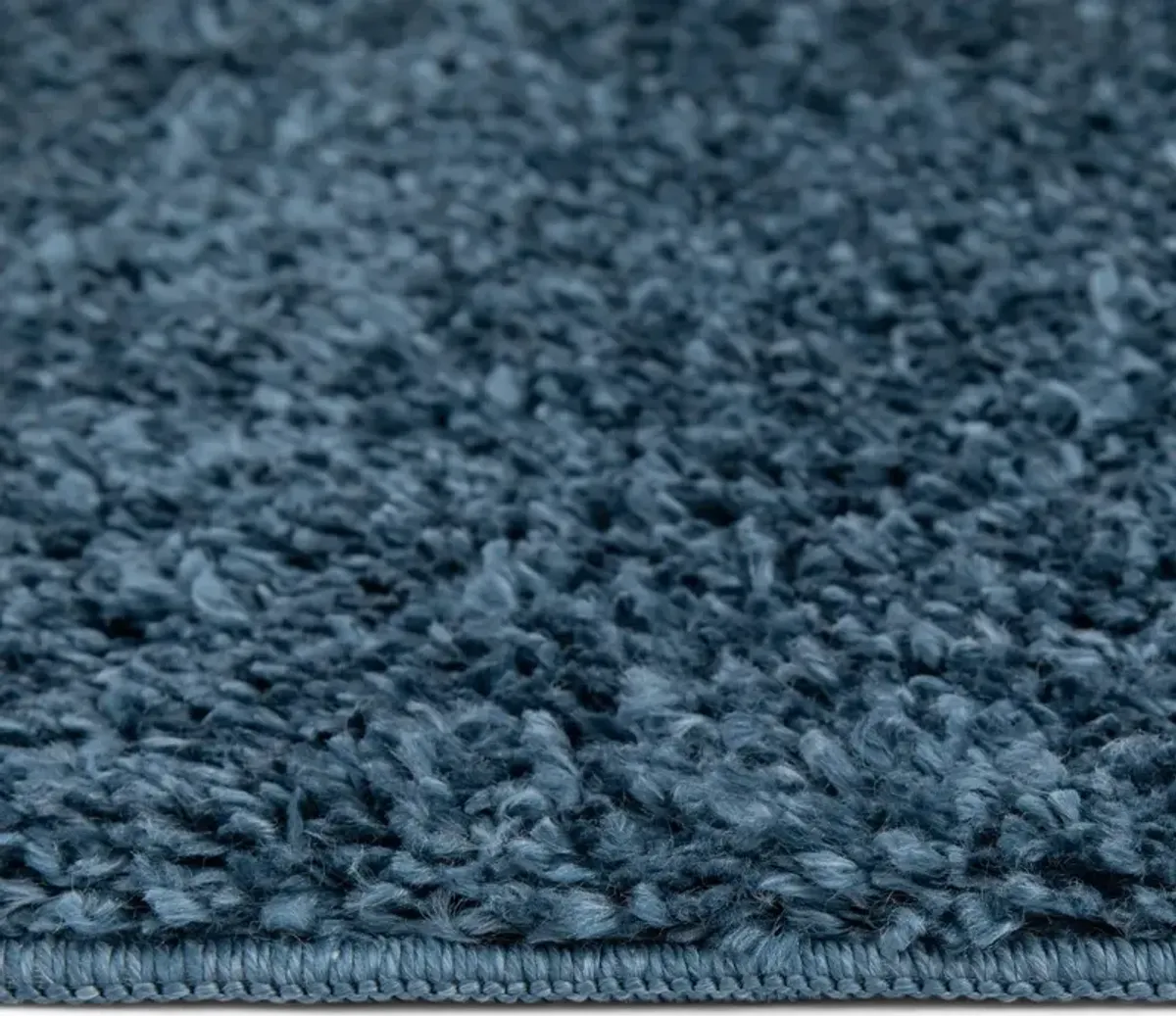 Taylor Navy Shag Area Rug - 5 3  X 7 0 