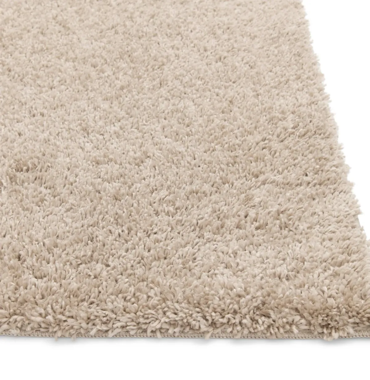 Taylor Beige Shag Area Rug - 5 3  x 7 0 