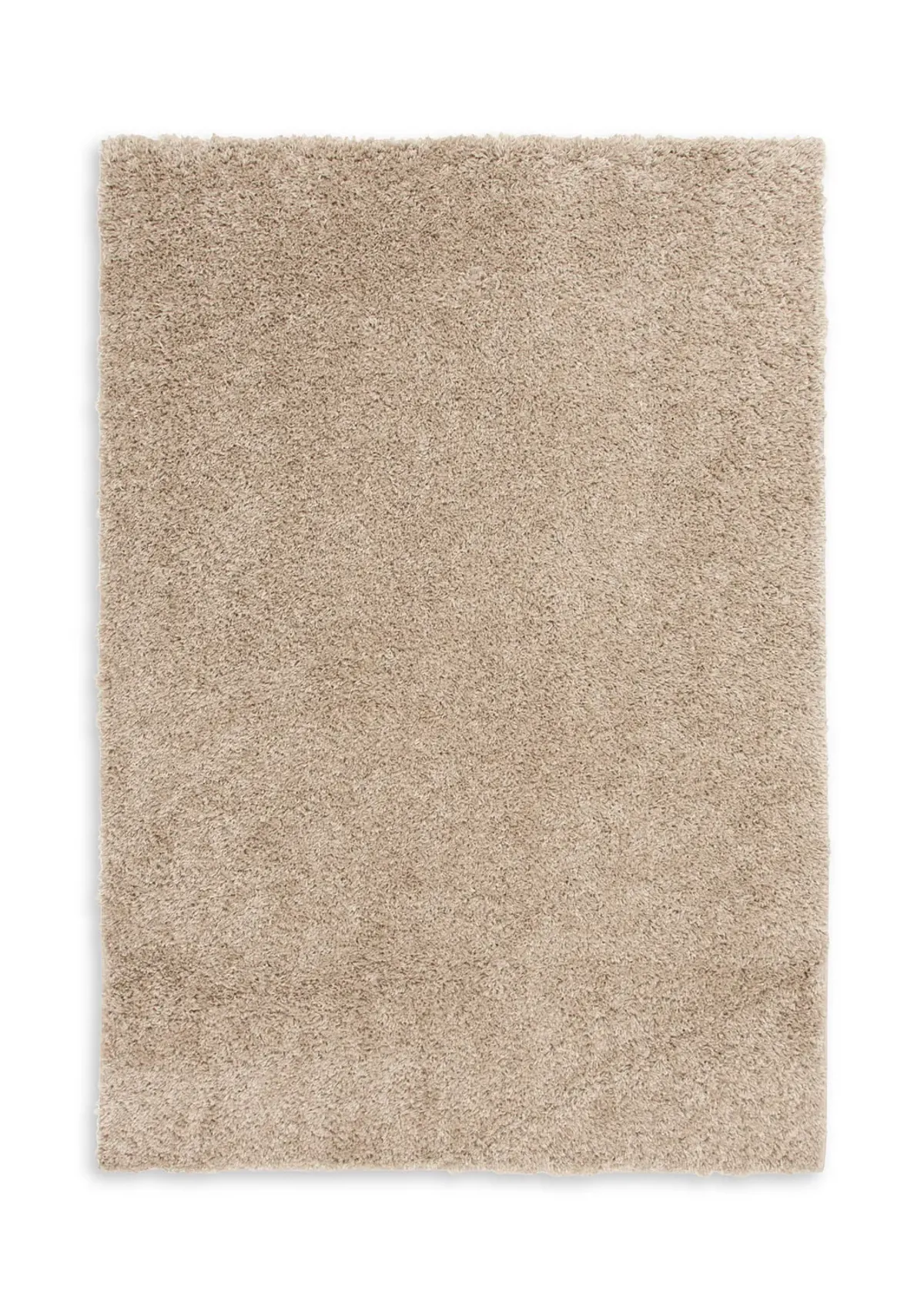 Taylor Beige Shag Area Rug - 5 3  x 7 0 