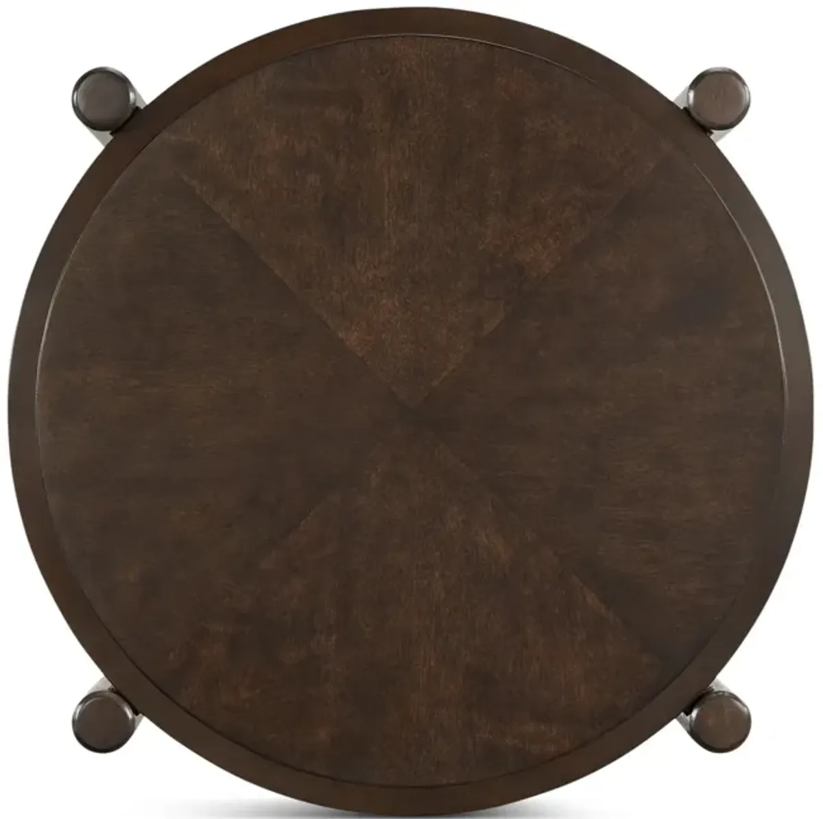 Davina End Table - Mahogany