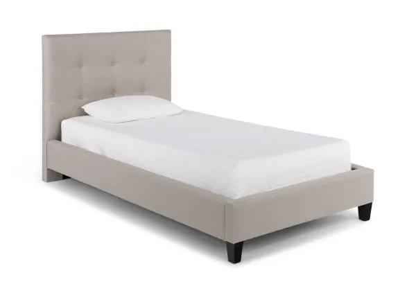 Avery Full Bed - Light Grey
