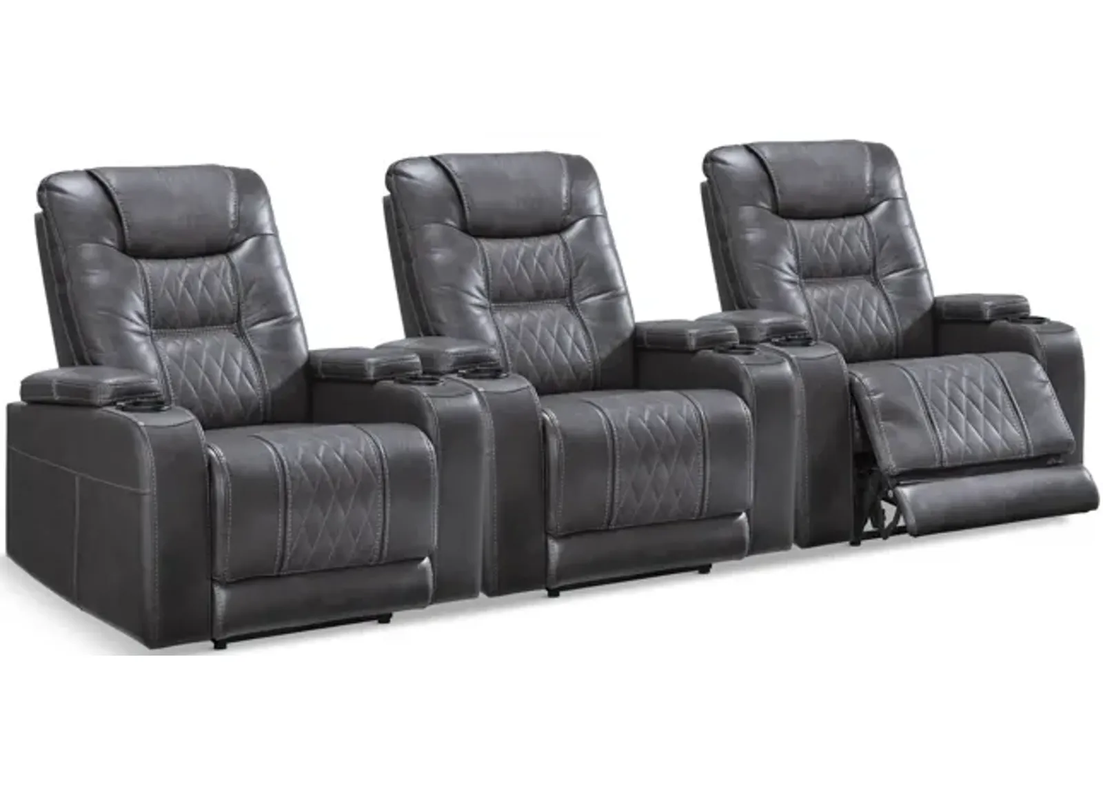 Mancini 3 Piece Power Reclining Home Theater