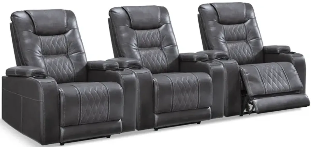 Mancini 3 Piece Power Reclining Home Theater