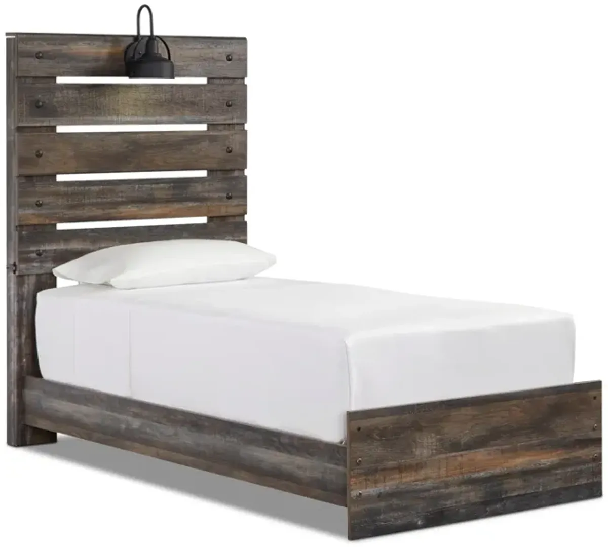 Chandler Twin Bed - Pecan