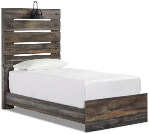 Chandler Twin Bed - Pecan