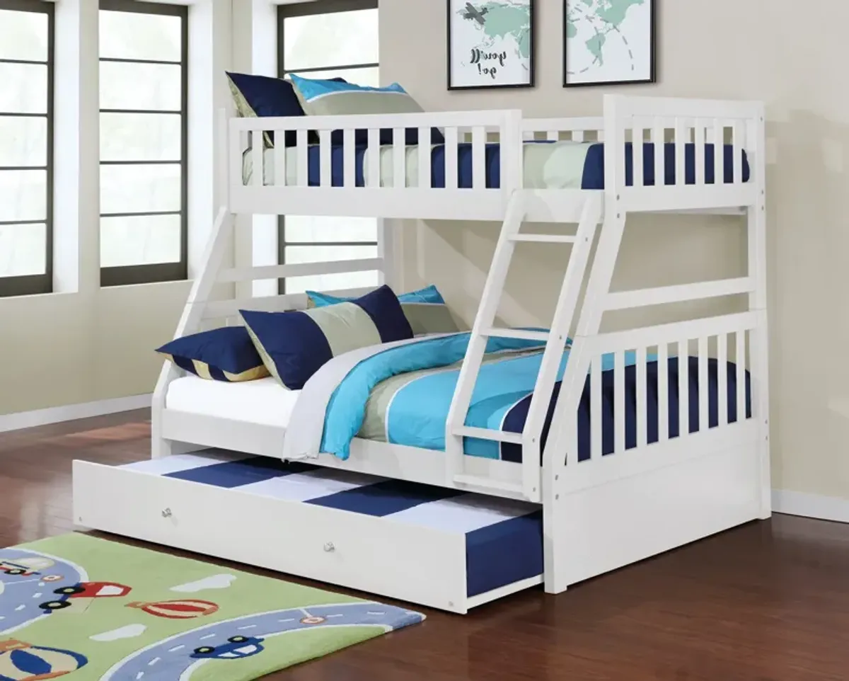 Scout T F Bunk Bed - Dove White