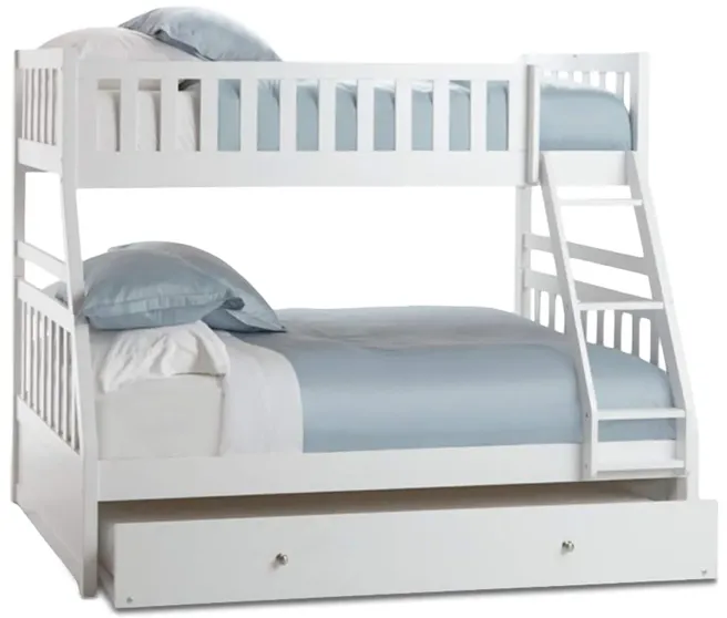 Scout T F Bunk Bed - Dove White