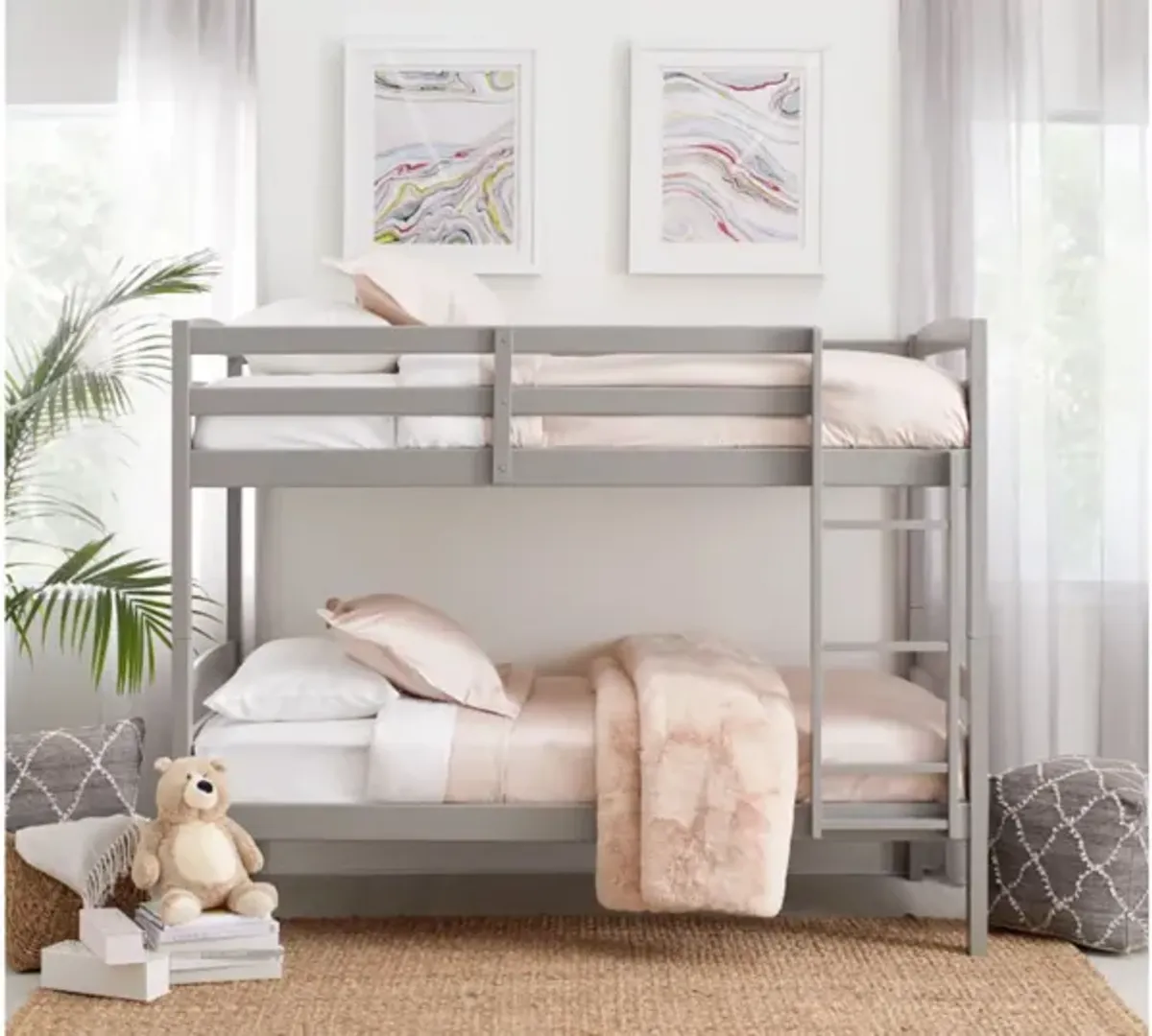 Scout T T Bunk Bed - Fossil Grey