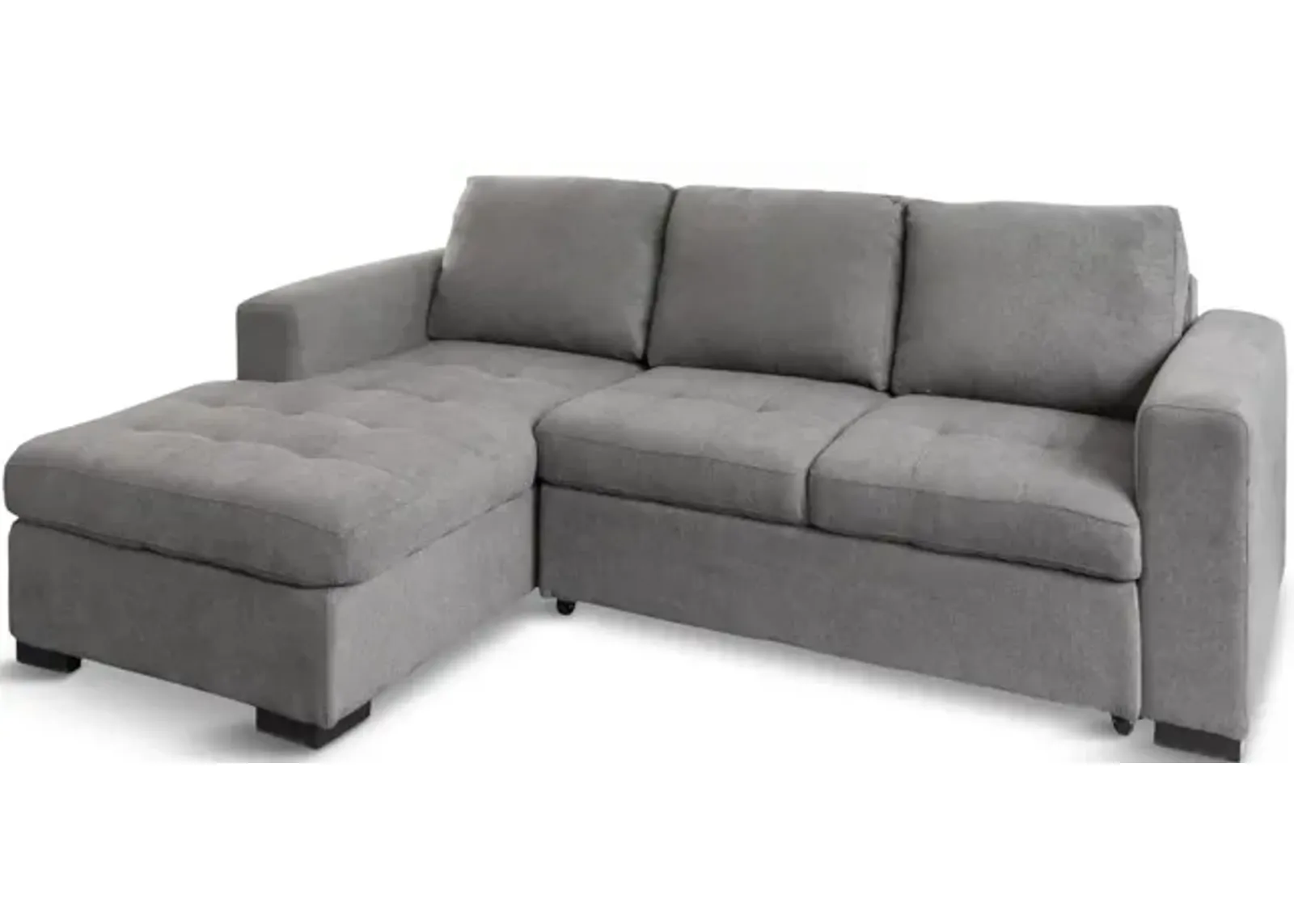 Louden 2 Piece Sleeper Sectional With Chaise - Right Arm Facing Sofa