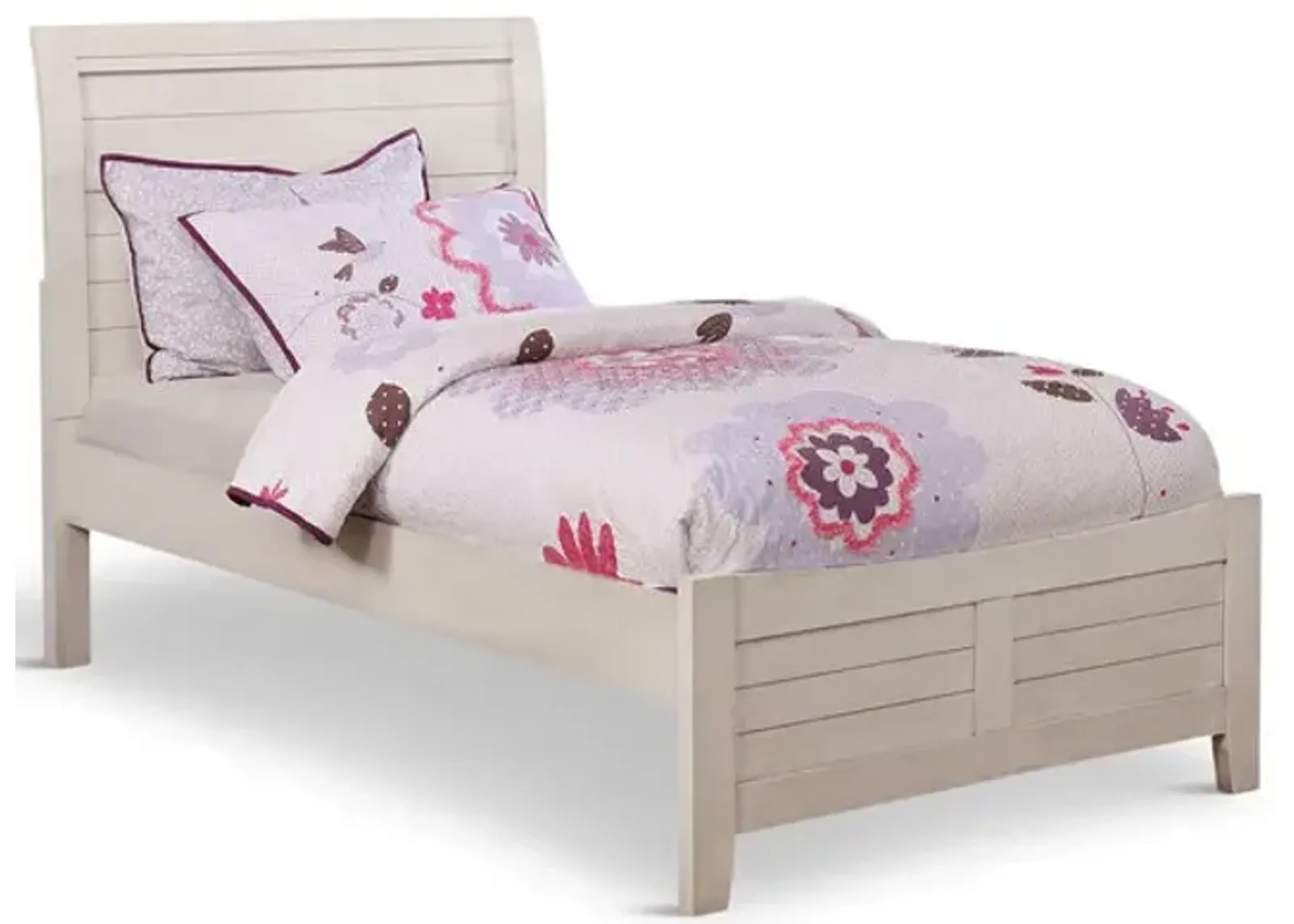 Brody Twin Bed - Frost