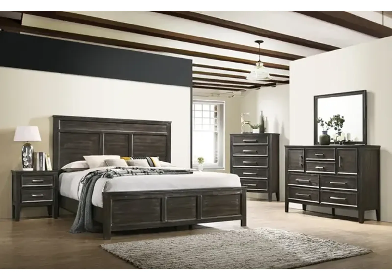 Hunter Queen Bedroom Suite - Nutmeg