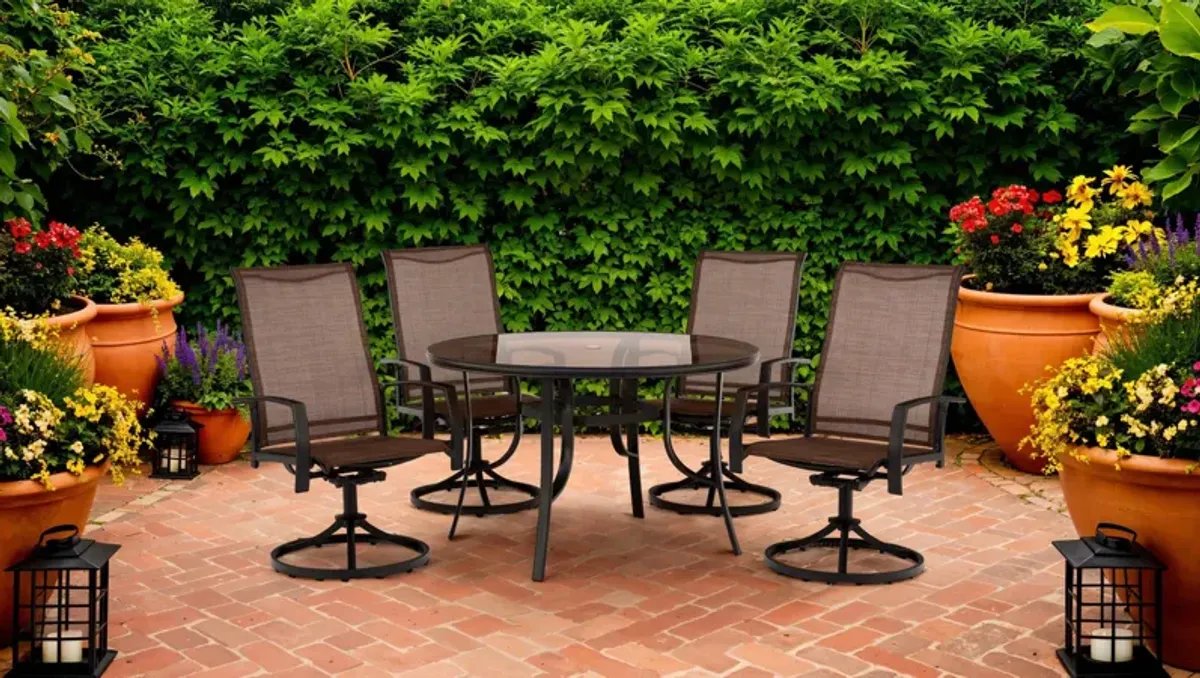 St Croix 5 Piece Patio Dining Set