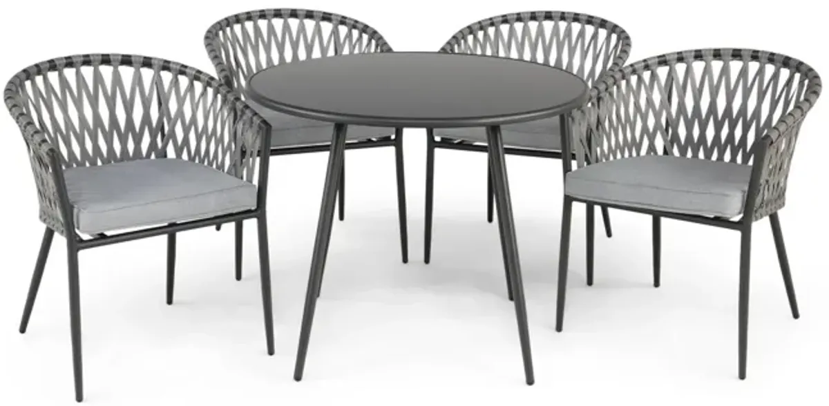 Palm Bliss 5 Piece Patio Dining Set