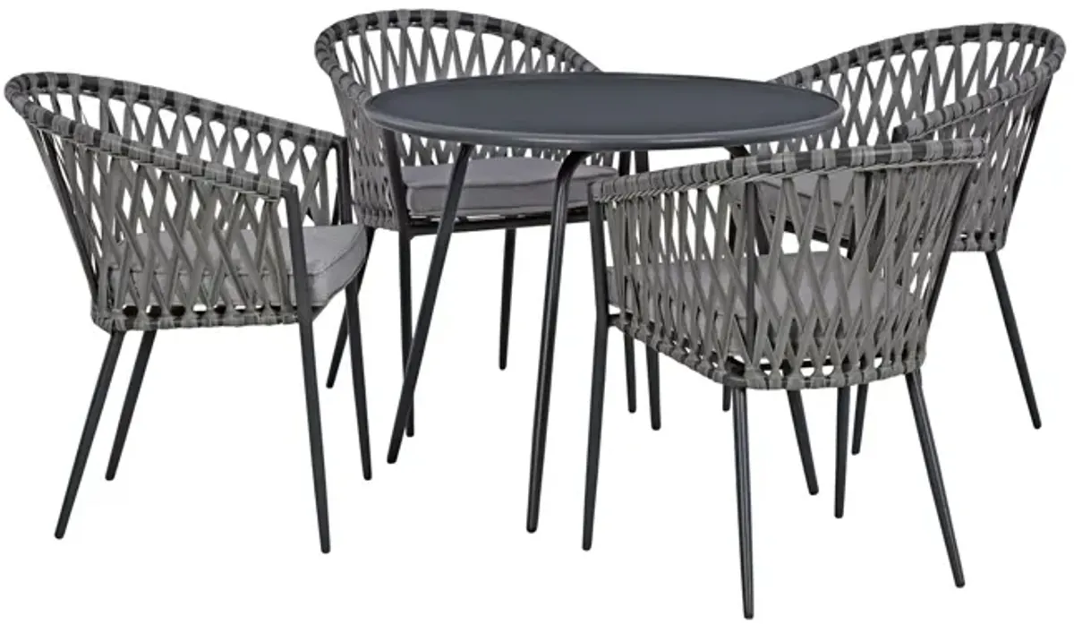 Palm Bliss 5 Piece Patio Dining Set
