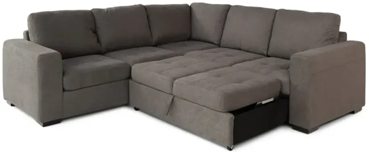 Louden 2 Piece Sleeper Sectional - Left Facing Sofa