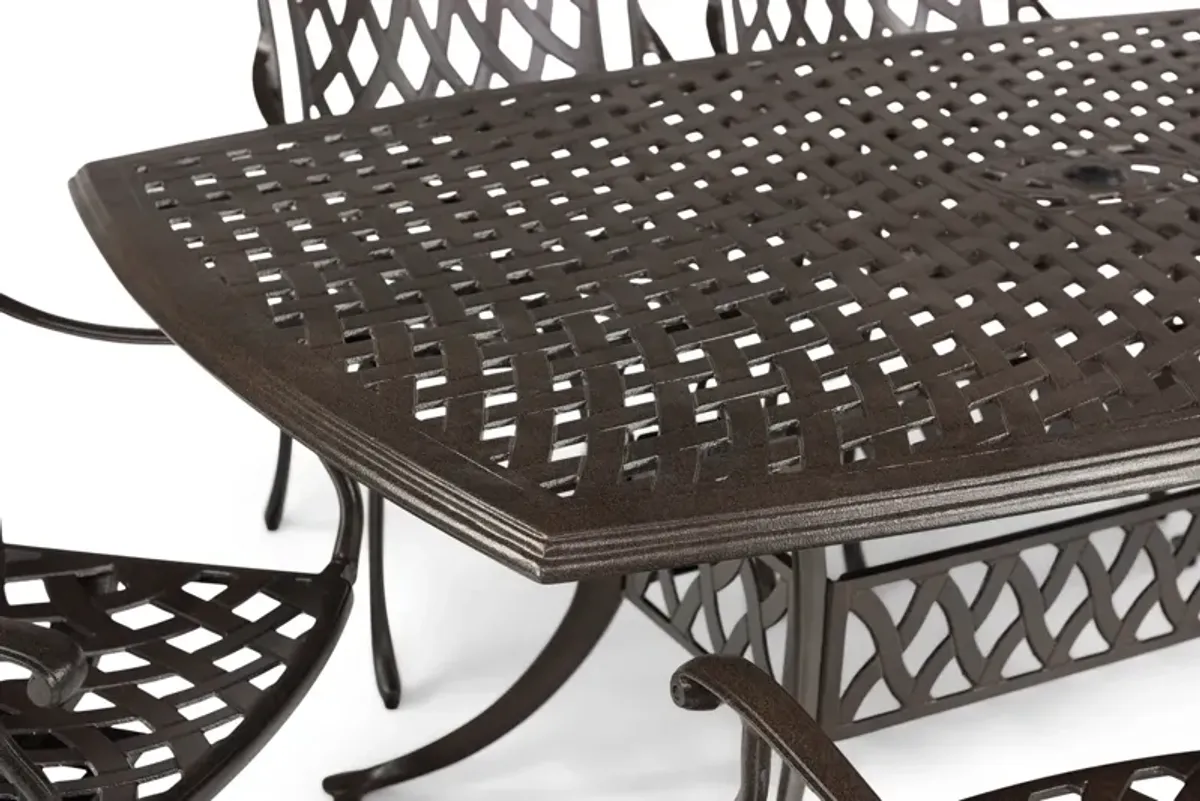 Bellmore II 7 Piece Patio Dining Set 