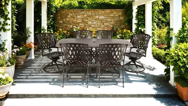 Bellmore II 7 Piece Patio Dining Set