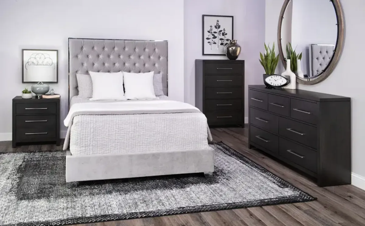 Audrey Upholstered Bed - King