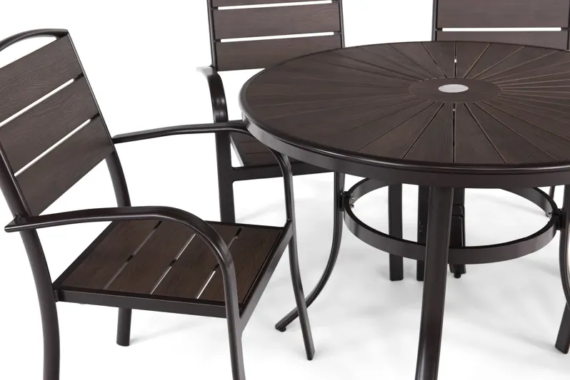 Pearl Cove 5 Piece Patio Dining Set