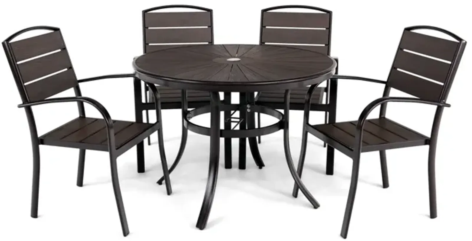 Pearl Cove 5 Piece Patio Dining Set