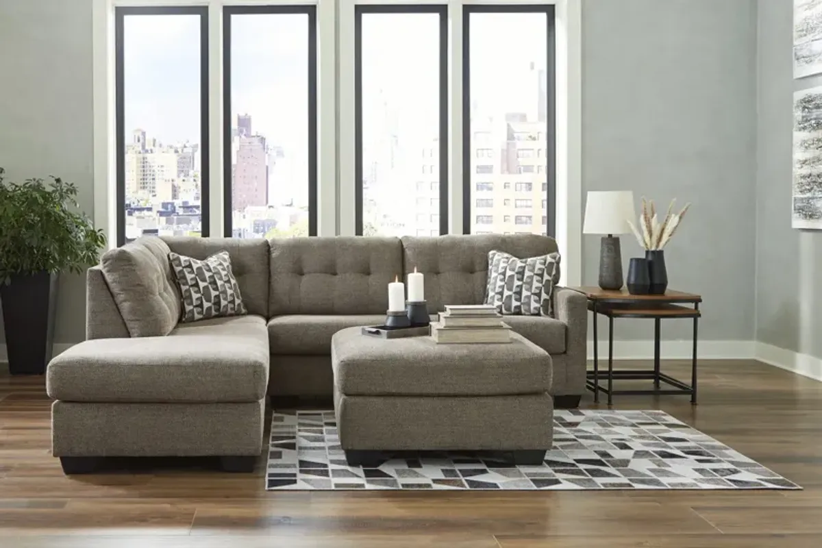 Lavon Sectional with Left Chaise - Chocolate