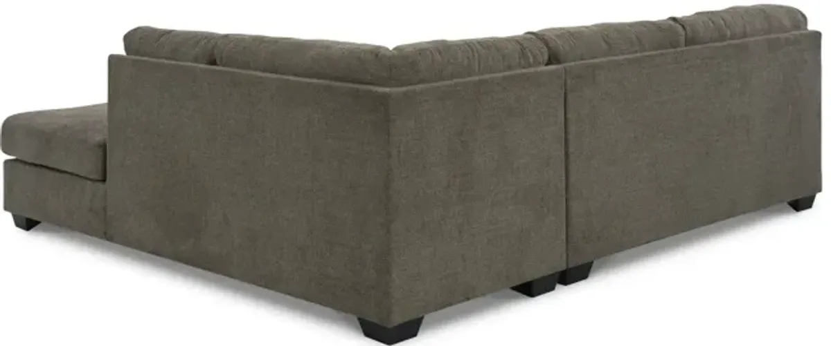 Lavon Sectional with Right Chaise - Chocolate