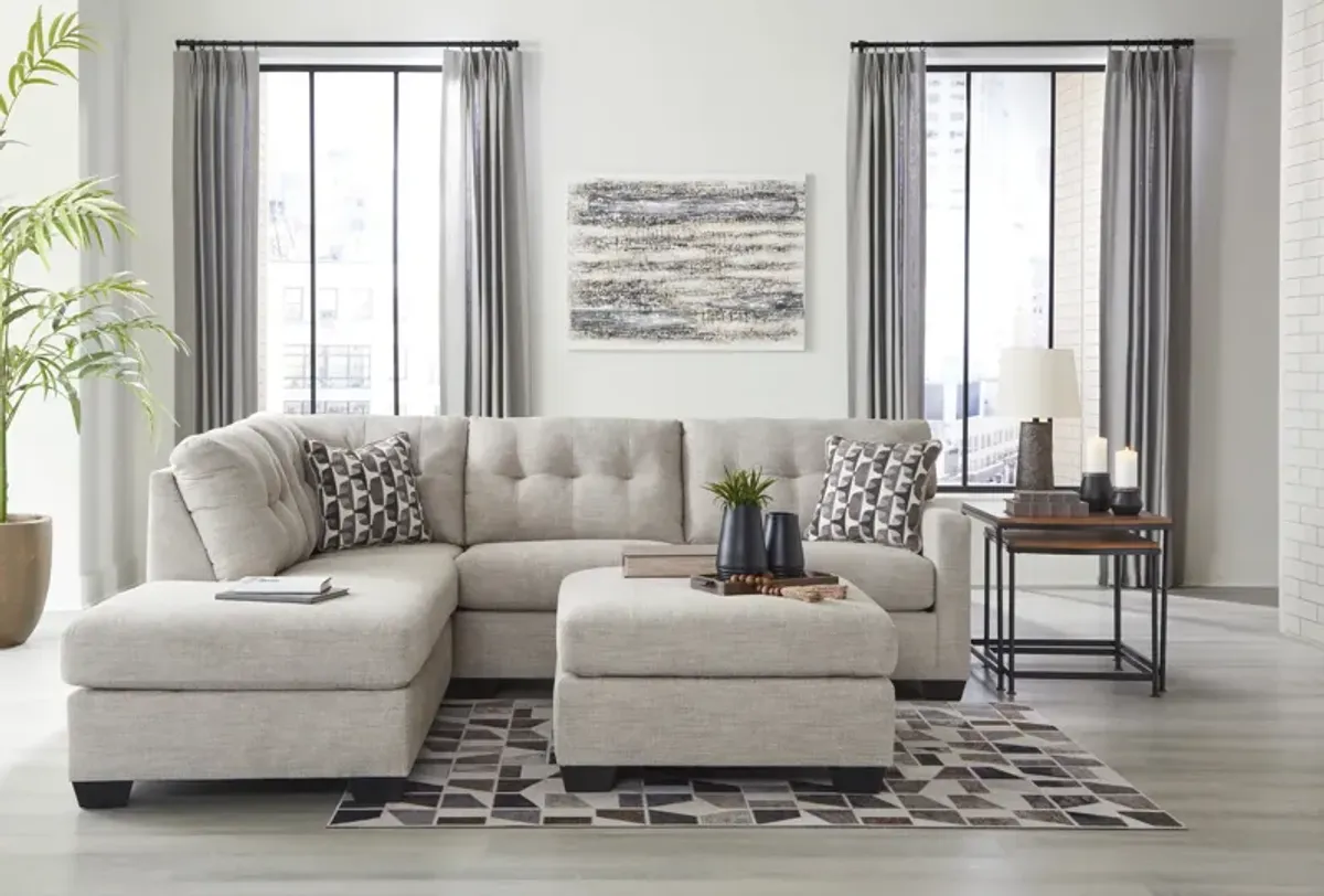 Lavon Sectional with Left Chaise - Pebble