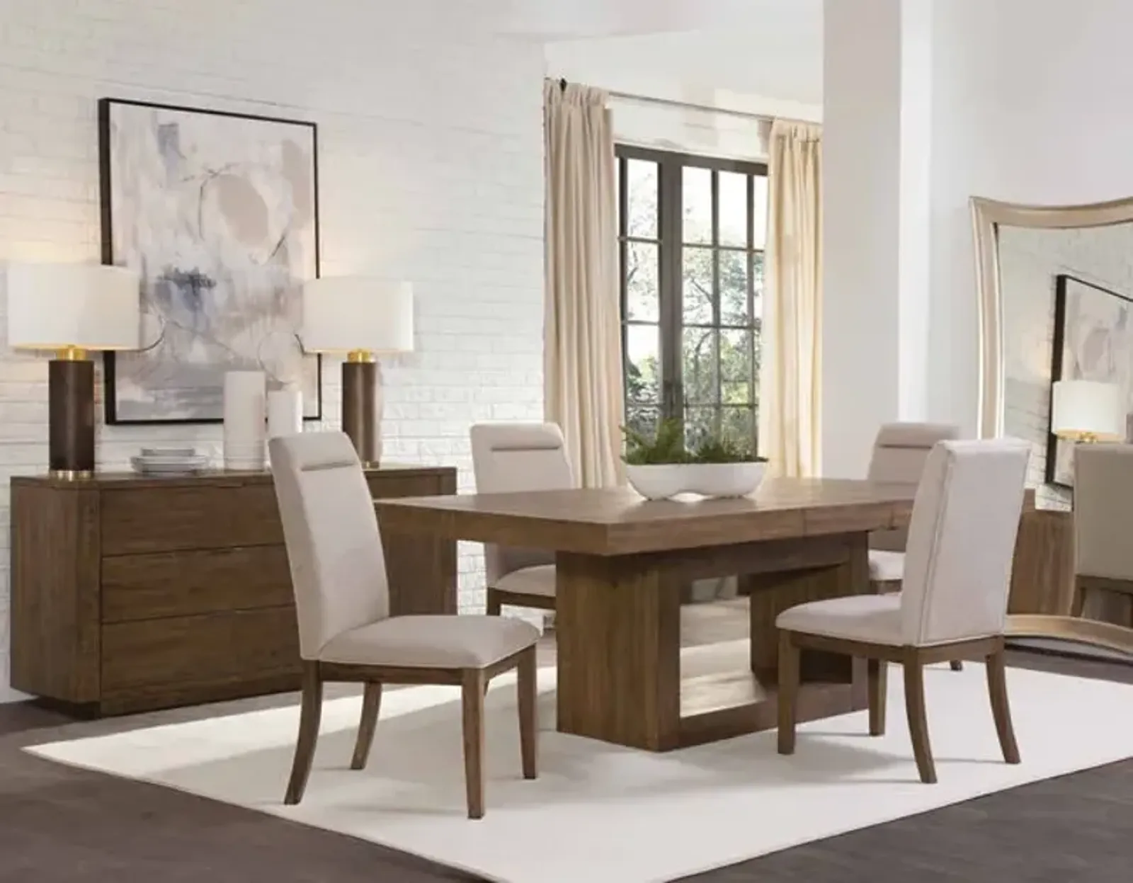 Conley Dining Table With 4 Chairs