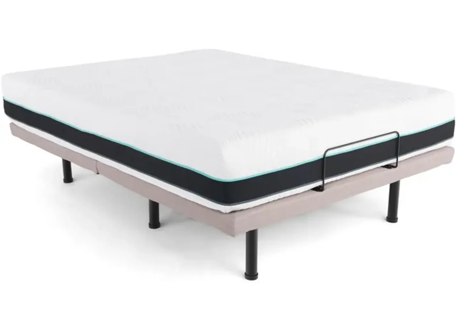 12  Memory Foam Queen Mattress with Adjustable Base