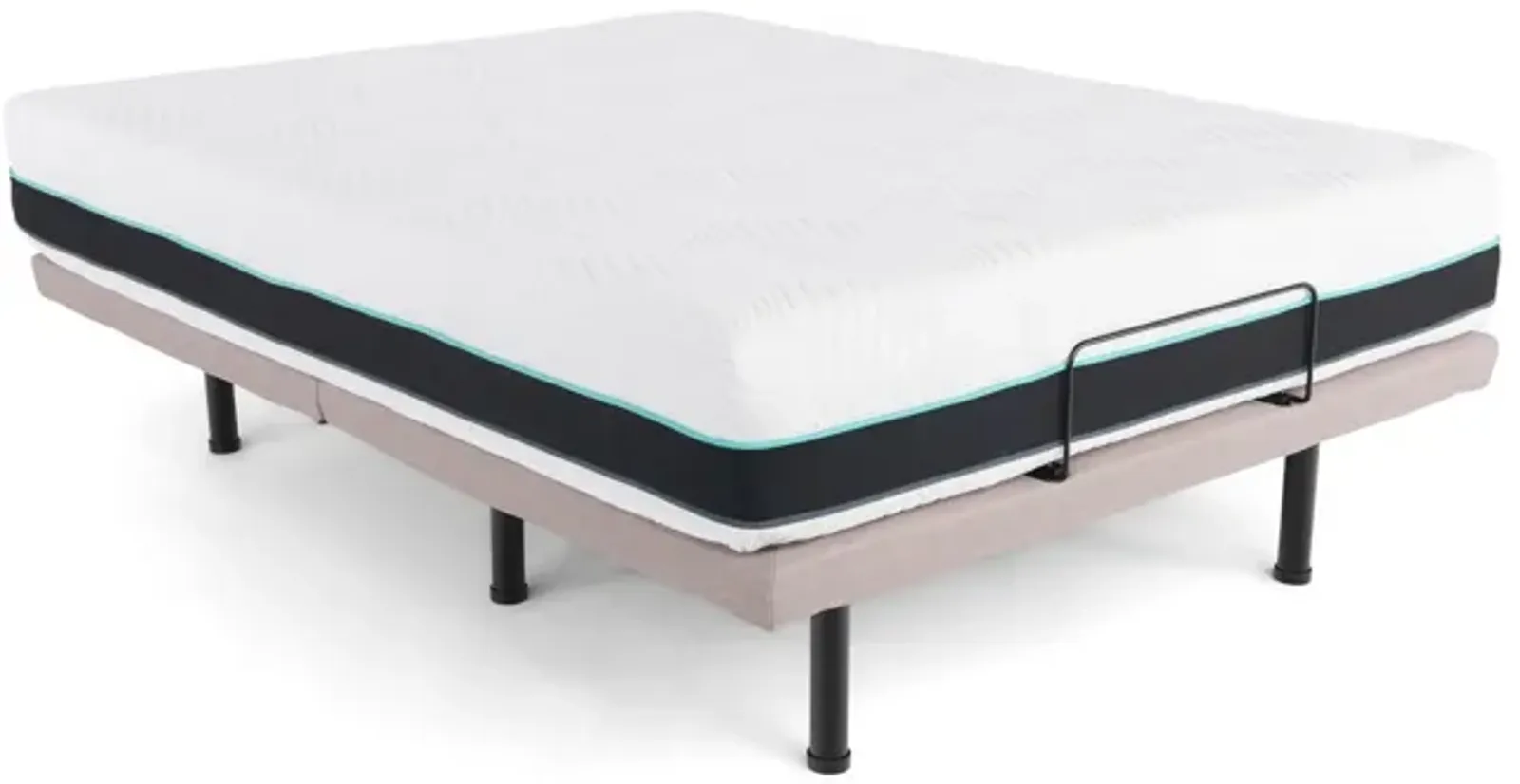 12  Memory Foam Queen Mattress with Adjustable Base