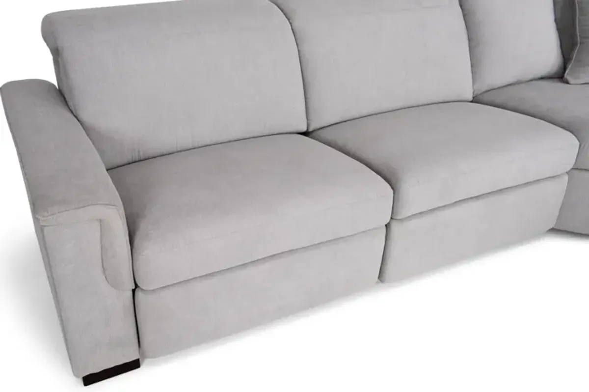 Lexi II 5p Piece Sectional With Armless Recliner