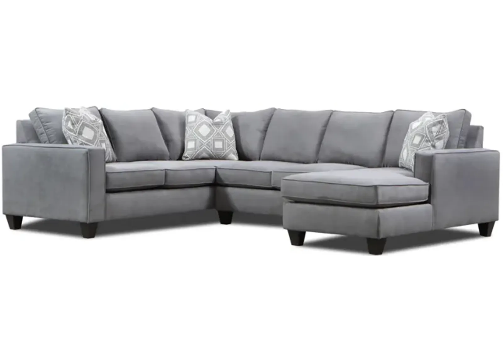 Dawson 3 Piece Sectional - Right Chaise