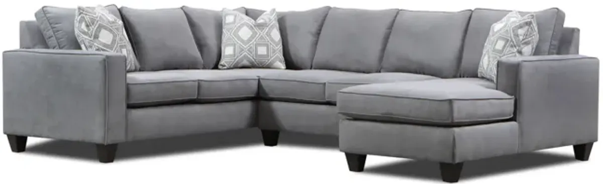 Dawson 3 Piece Sectional - Right Chaise