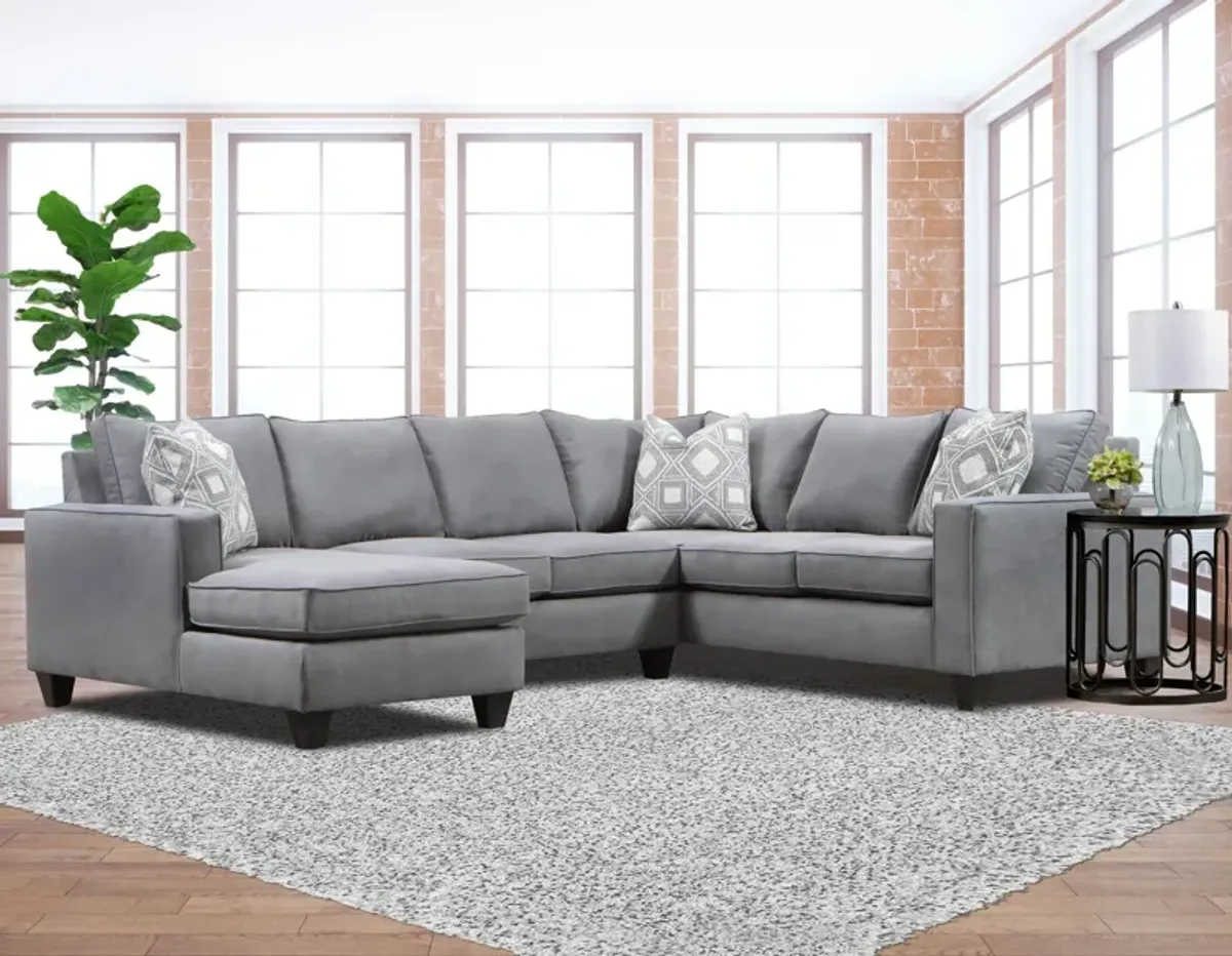 Dawson 3 Piece Sectional - Left Chaise