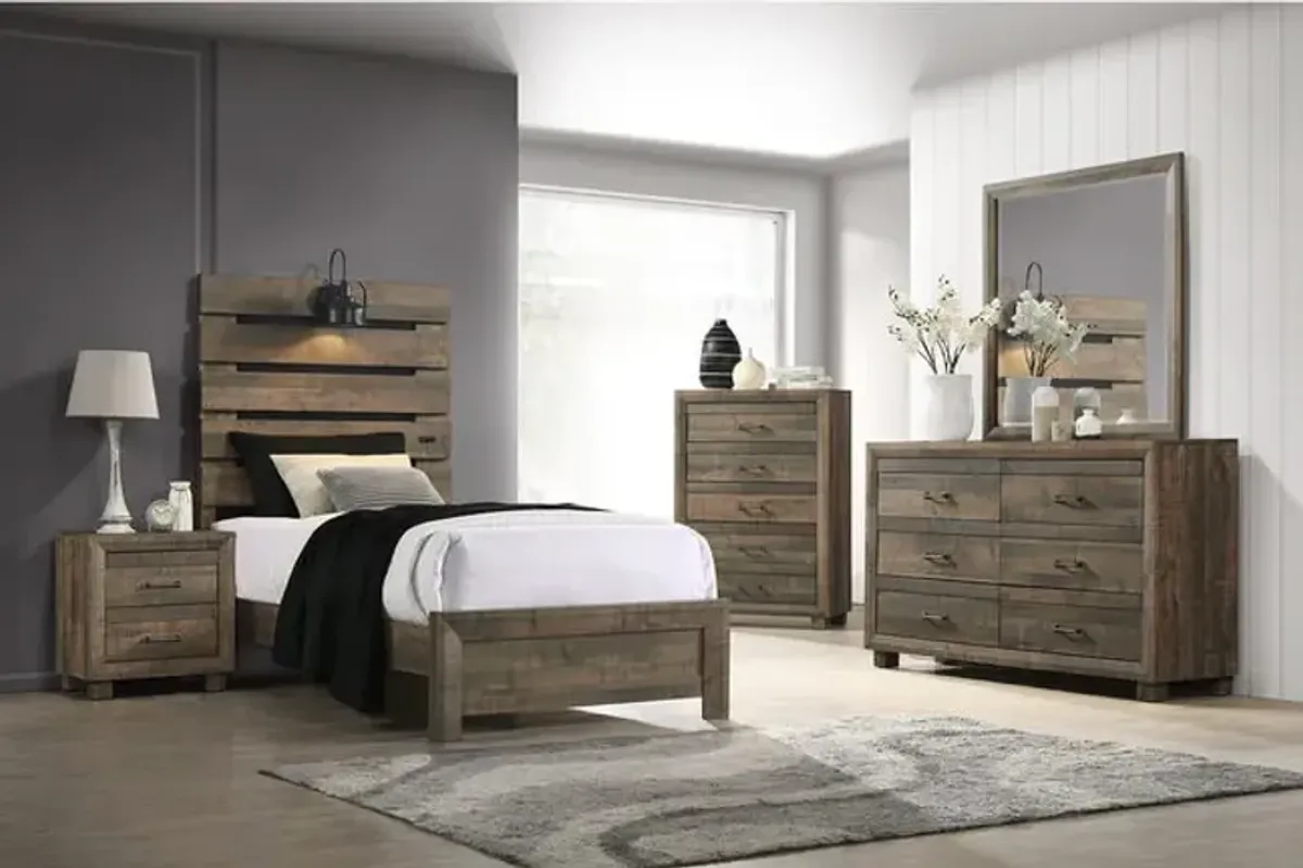 Winnie Twin Bedroom Suite - Brown