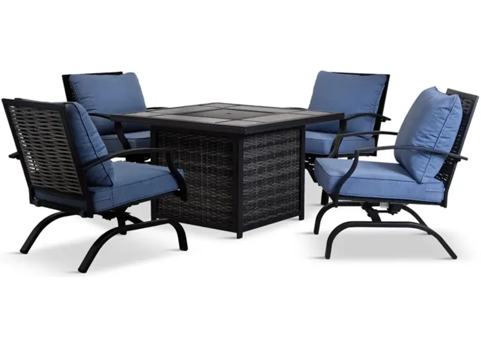 Weston 5 Piece Fire Table Group