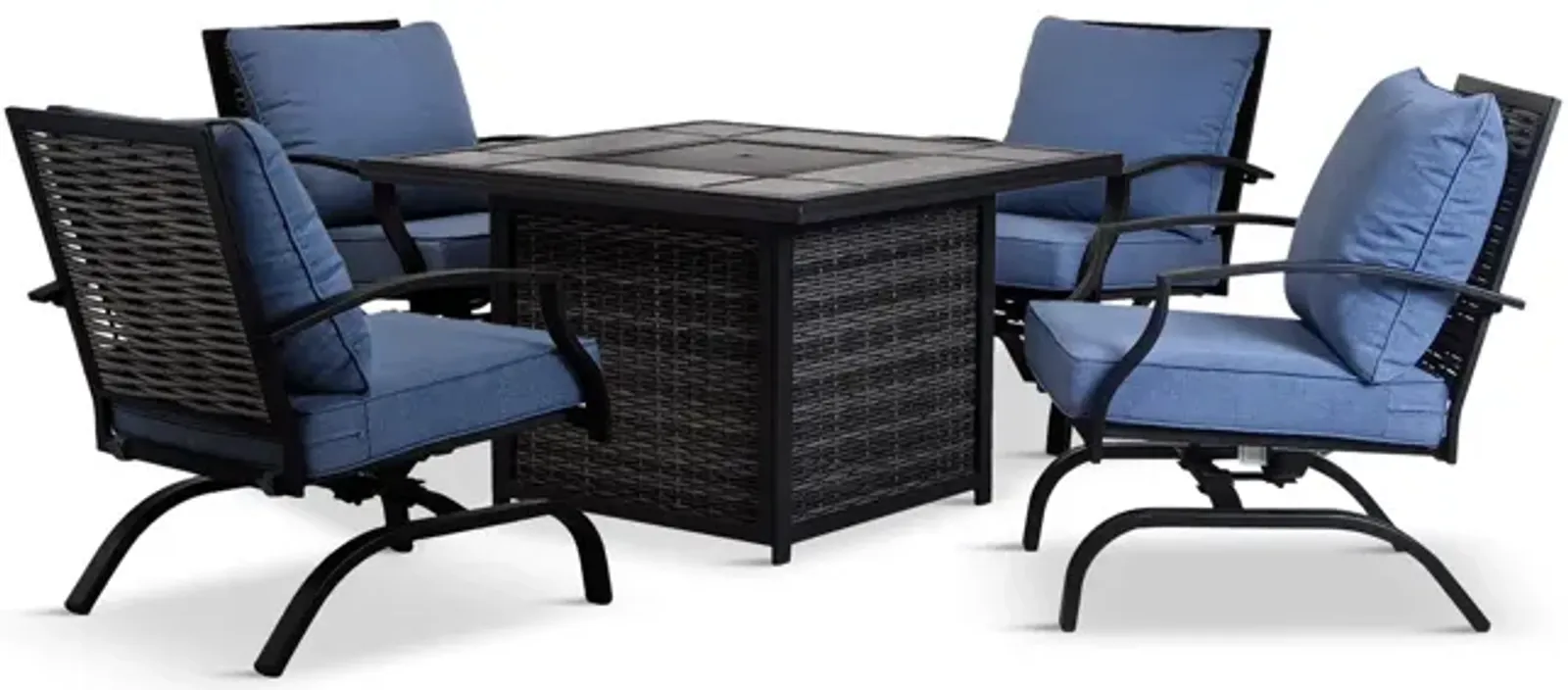 Weston 5 Piece Fire Table Group