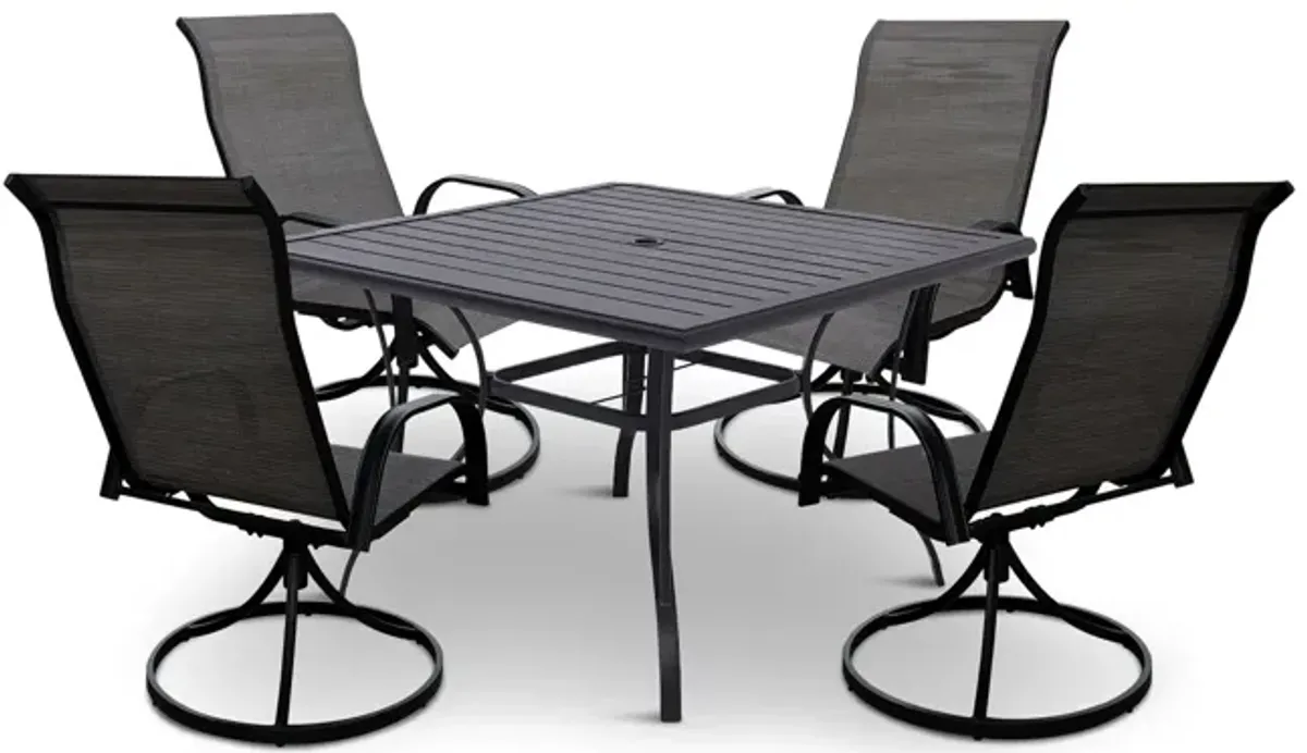 Rocky 5 Piece Patio Dining Group